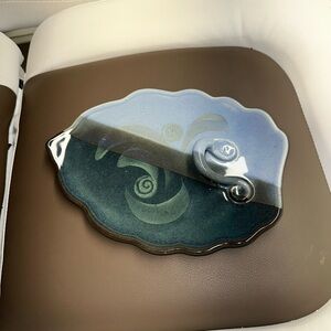 PAVLO POTTERY Rockton Ontario Hand Crafted Serving Dish w/Handle-11” X 9”